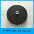 Factory price magnet cover rubber round